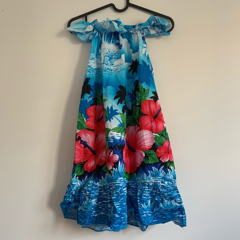 Tropical Flower Dress